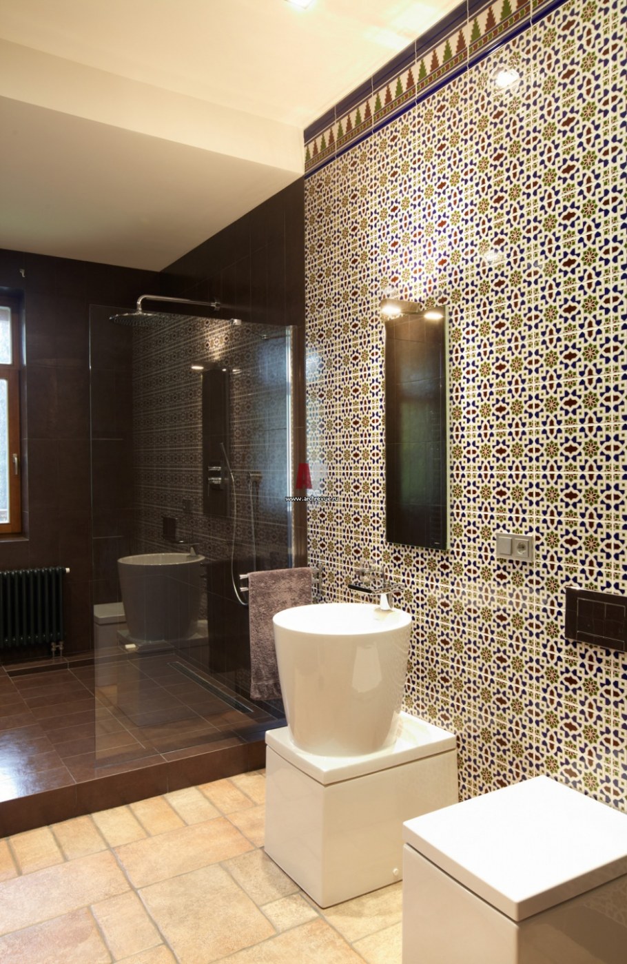 Плитка в гостевой санузел