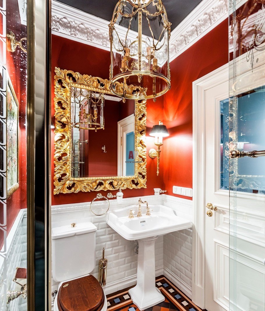 Гостевой санузел с душевой