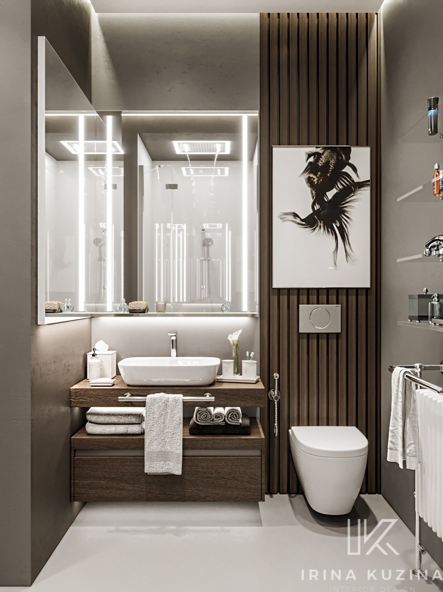 Гостевой санузел интерьер