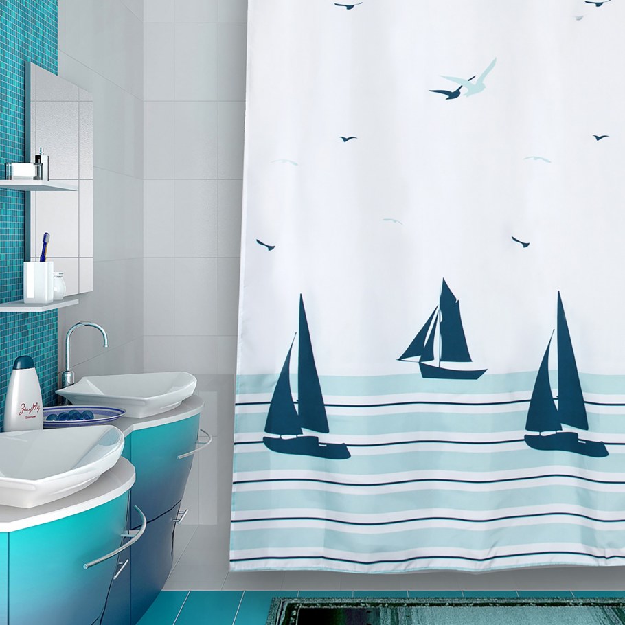 Штора для ванной verran Barca