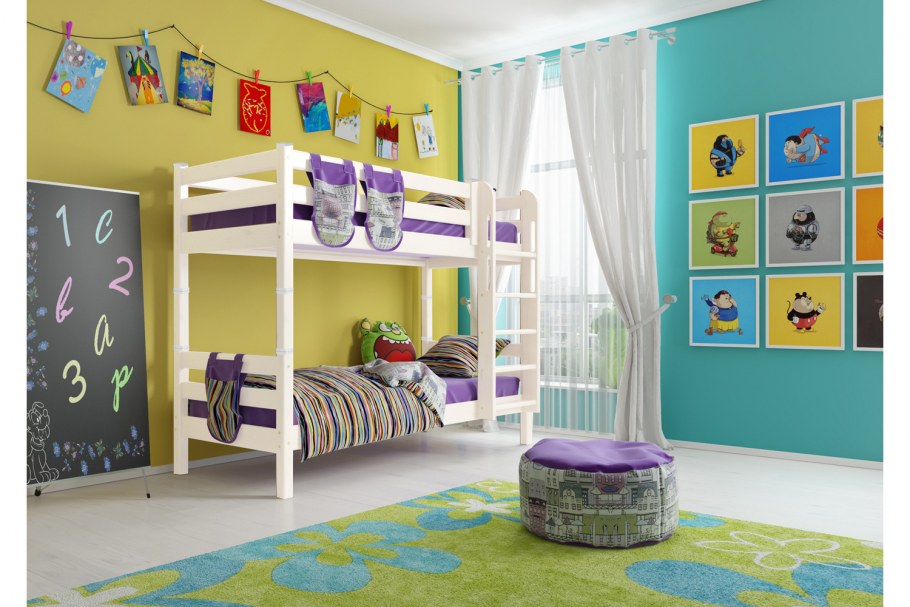 Кровать Соня двухъярусная Мебельград