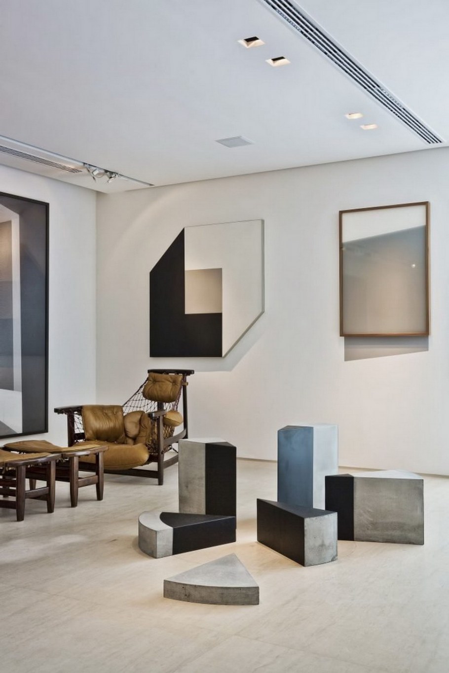 Лестница в стиле конструктивизм