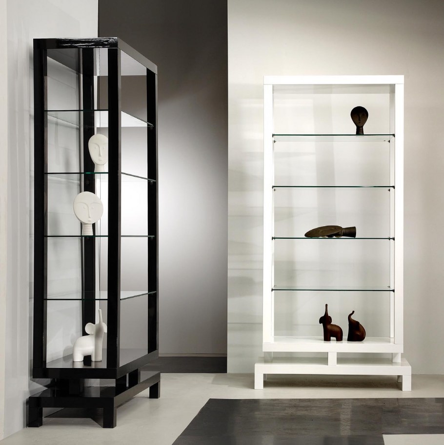 Витрины для гостиной в современном стиле