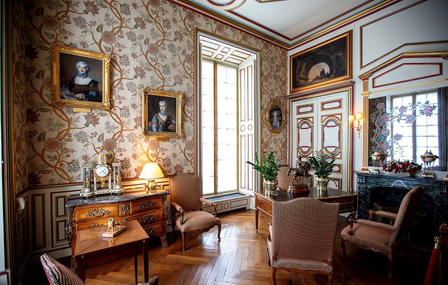 Интерьер Chateau de Pennautier