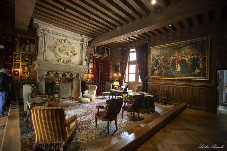 Chateau de serrant интерьеры