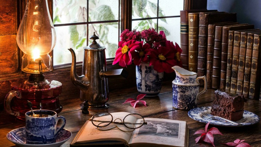 Уютный вечер с книгой