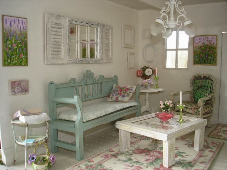 Shabby Chic стиль в интерьере