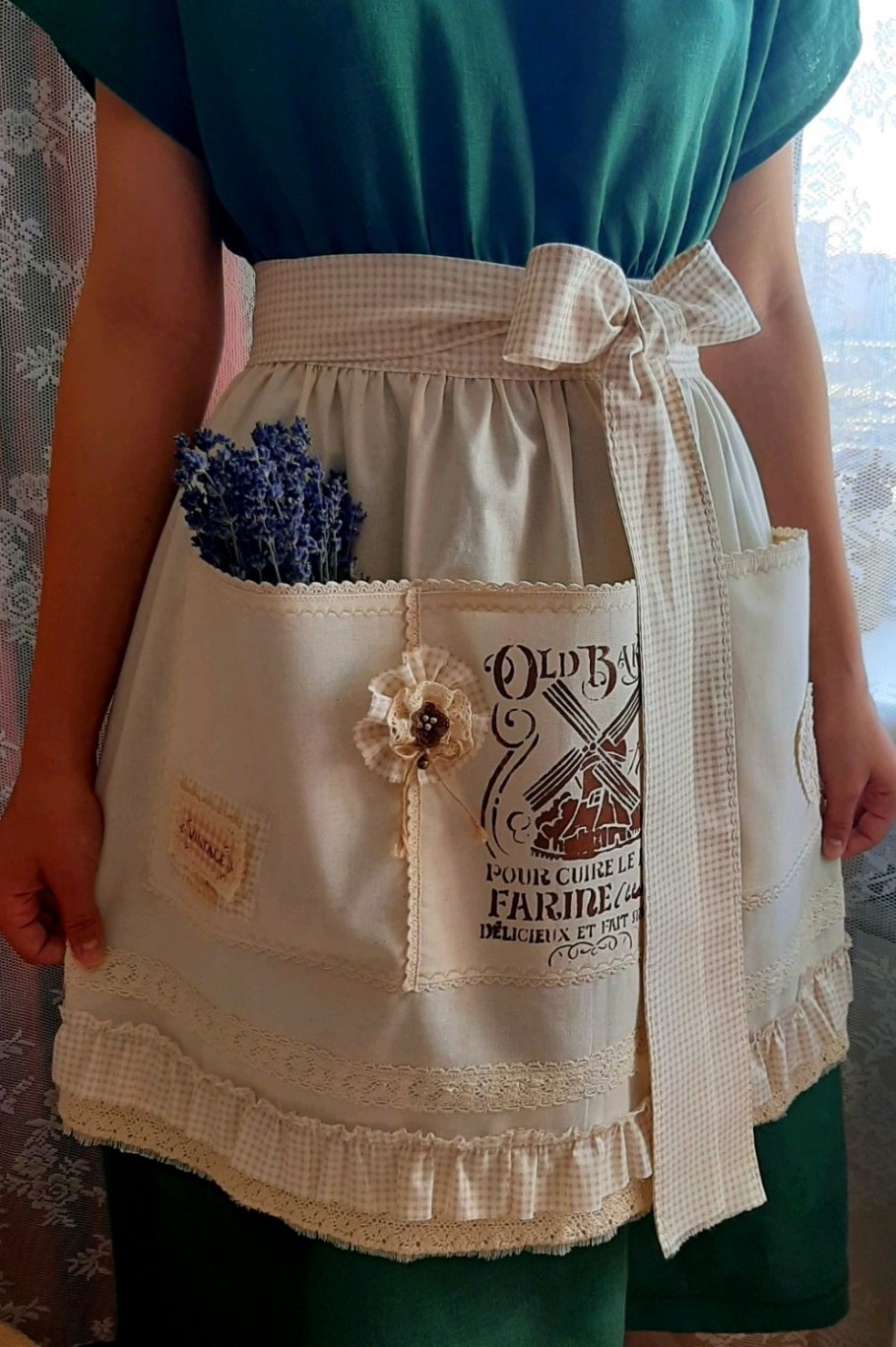 Передник в стиле Прованс