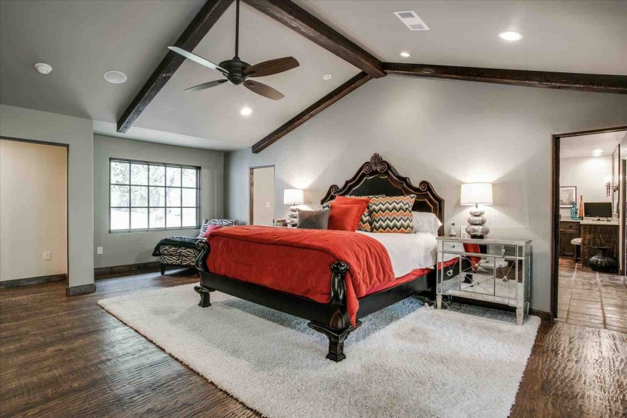 Матовая краска в европейском интерьере