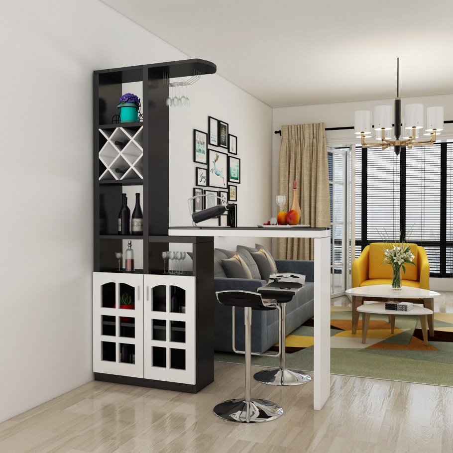 Перегородка винный шкаф