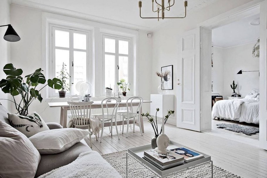 Монохром в интерьере