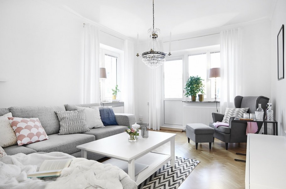 Кухня-гостиная 30 кв