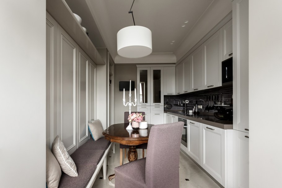 Ковер и ламинат в интерьере маленькой хрущевки