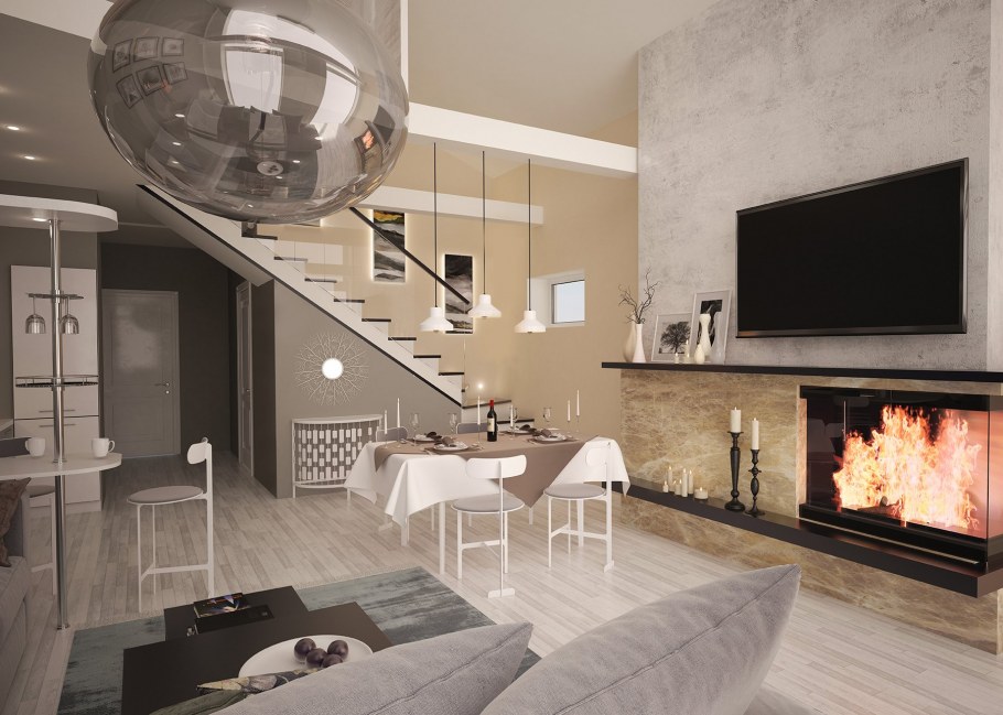 План четырехкомнатной квартиры