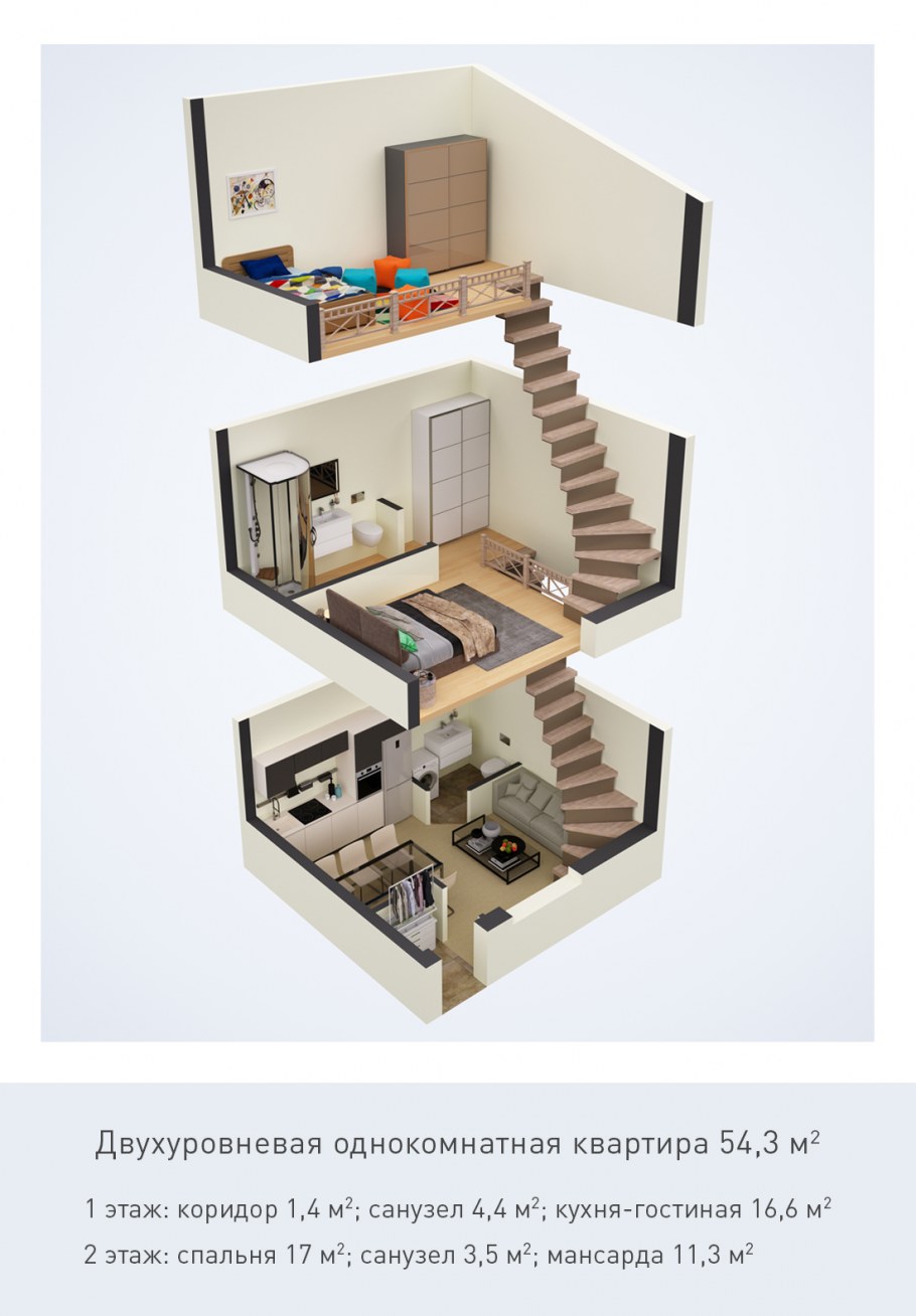 Планировка квартиры с террасой