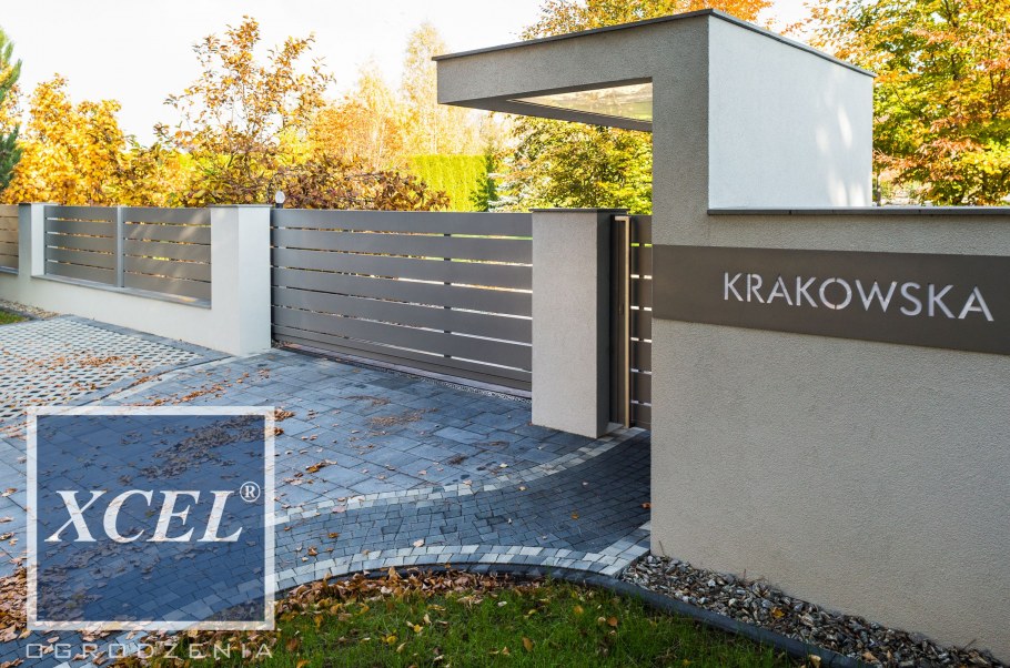 Забор в современном стиле