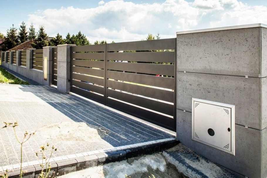 Распашные ворота 3500