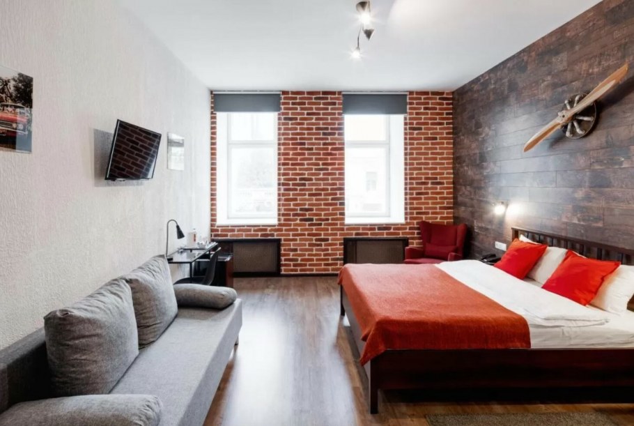 Гостиница в стиле лофт