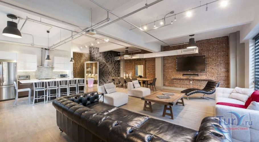 Гостиница в стиле лофт