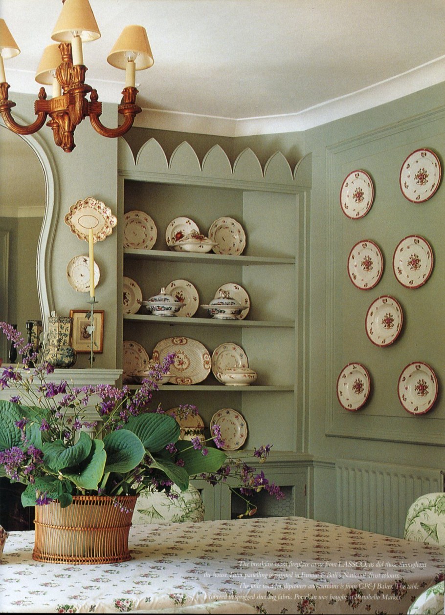 Новогодний интерьер в стиле Кантри