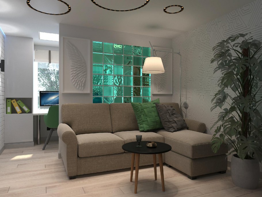 Гостиные в малогабаритных квартирах