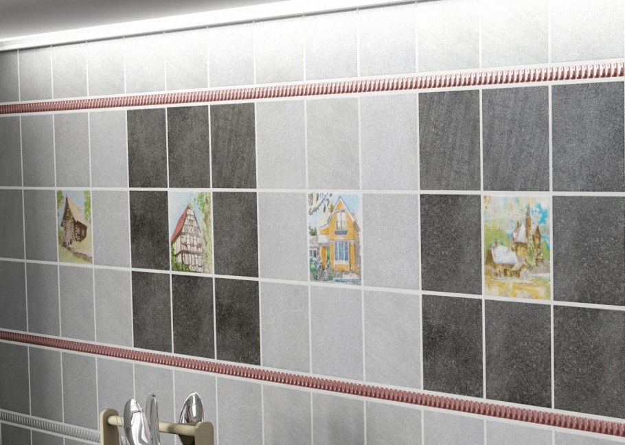 Плитка караоке черный 1222t Kerama Marazzi
