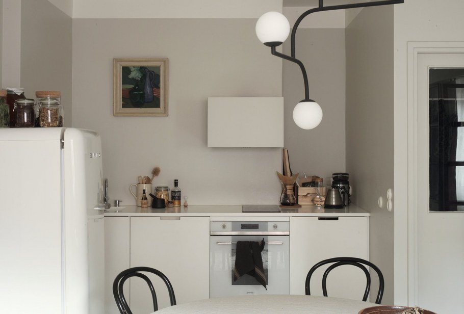 Кухня без навесных шкафов икеа