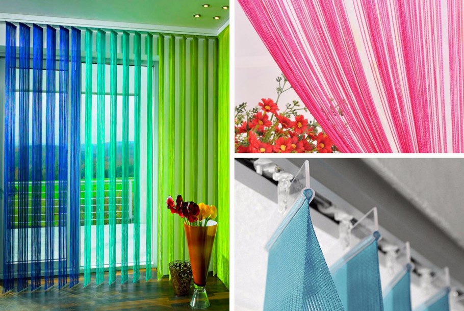 Нитяные жалюзи Бриз