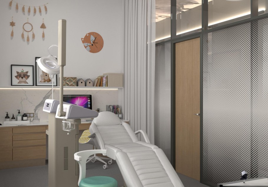 Полки в кабинет косметолога