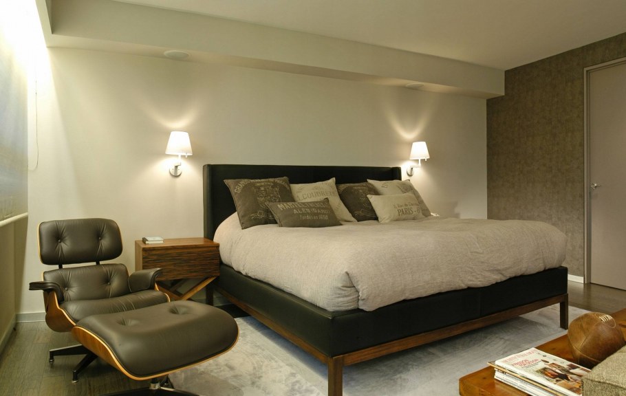 Прикроватный свет в спальне