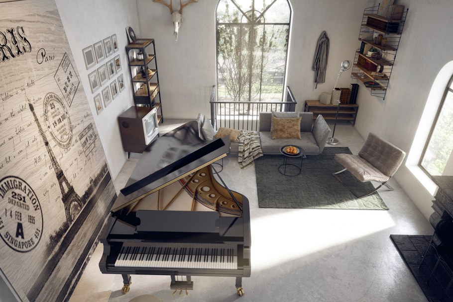 Комната музыканта