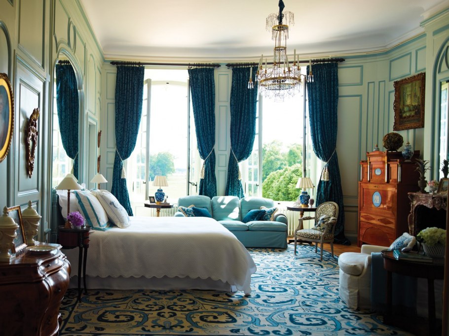 Спальня в стиле французской классики