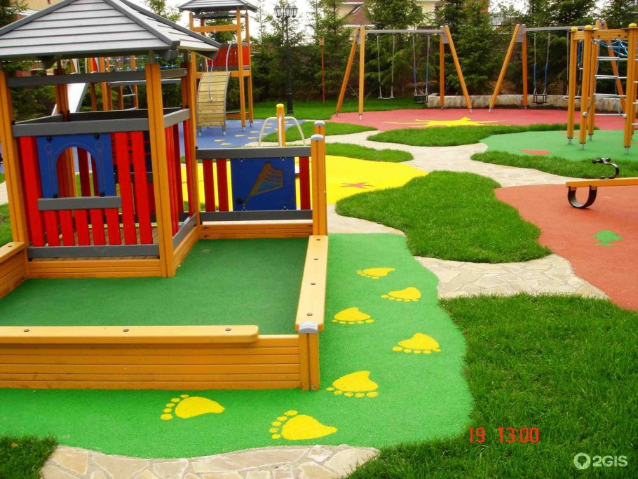 Настил под детскую площадку