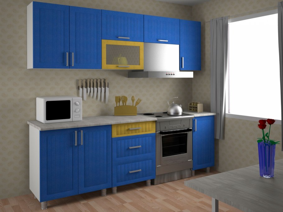 Кухня Вита индиго