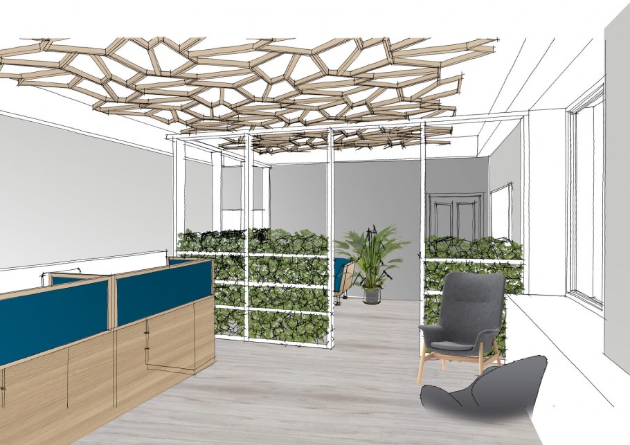 Садовый офис планировка