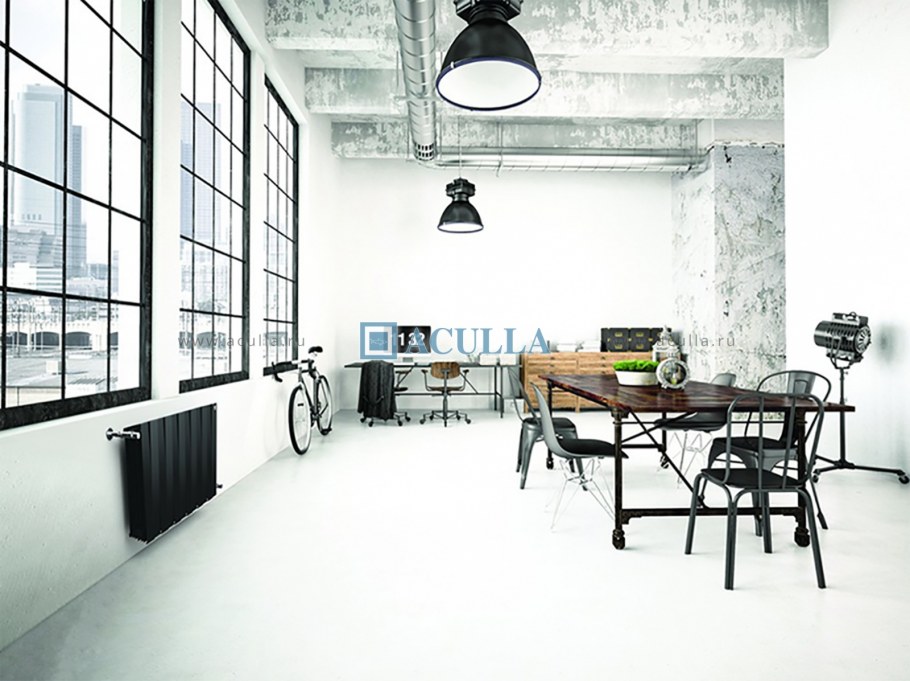 Радиаторы ROYALTHERMO стиле лофт в интерьере