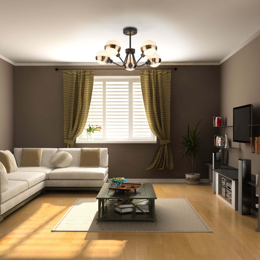 70093/5 Черный люстра