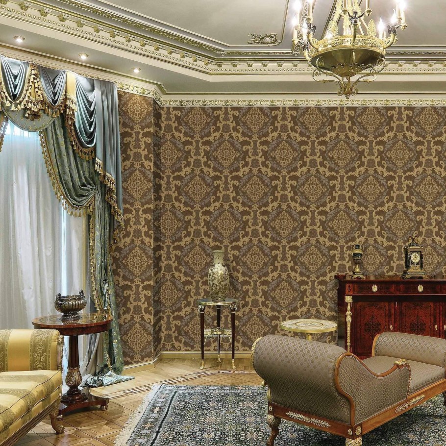 Гостиная с вензелями