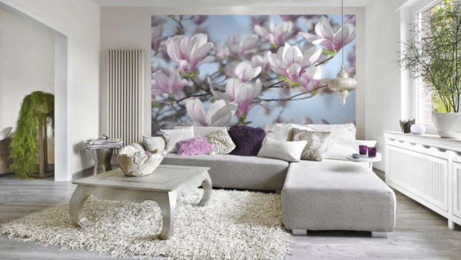 Фотообои в интерьере