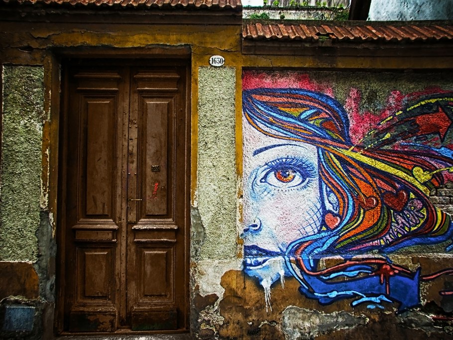 Роспись стен в кофейне