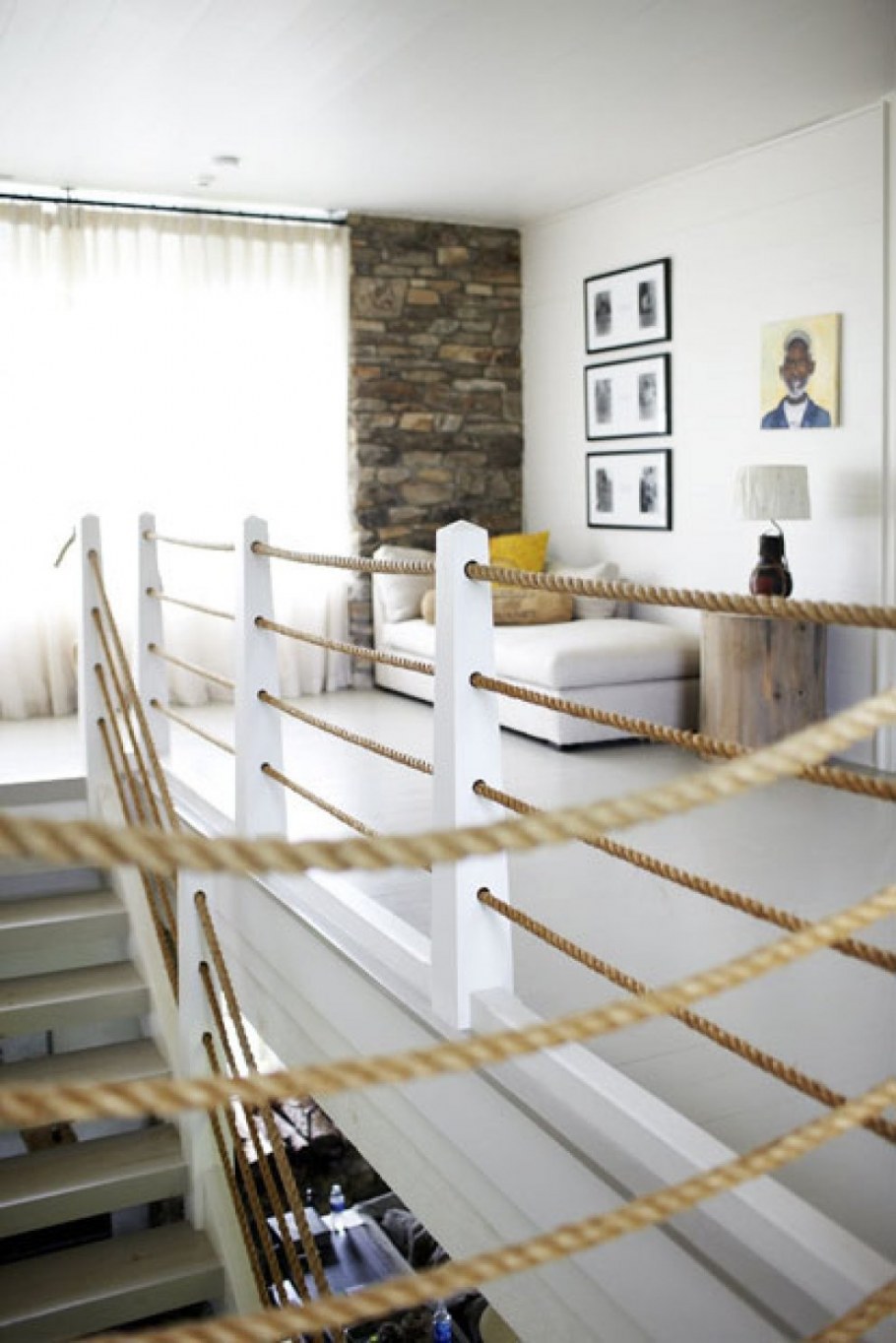 Перила из каната