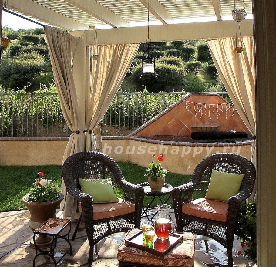 Шторы для веранды и террасы