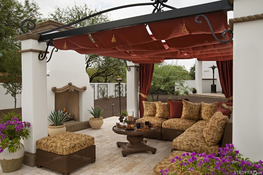 Пергола патио маркиза терраса