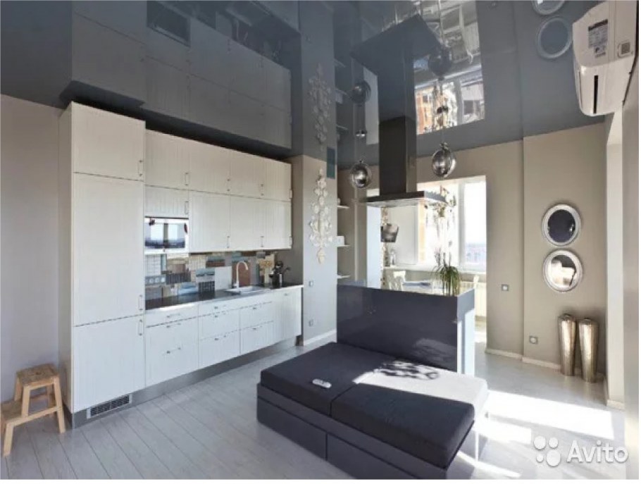 Кухня белый глянец