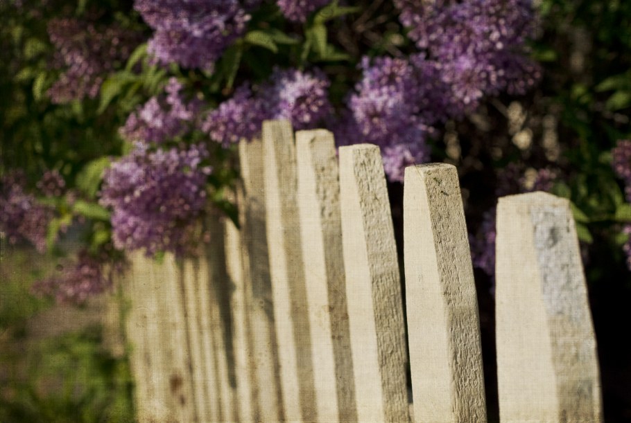 Пейзаж в деревенском стиле