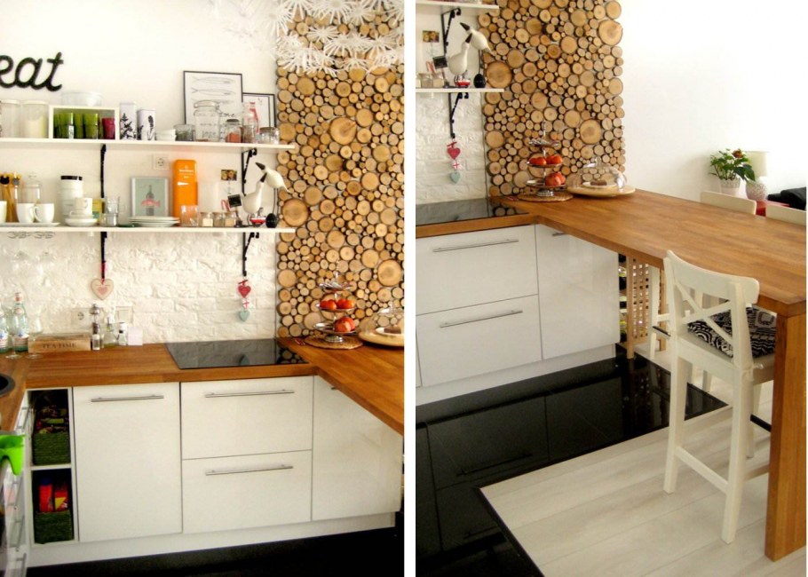Креативные идеи для маленькой кухни