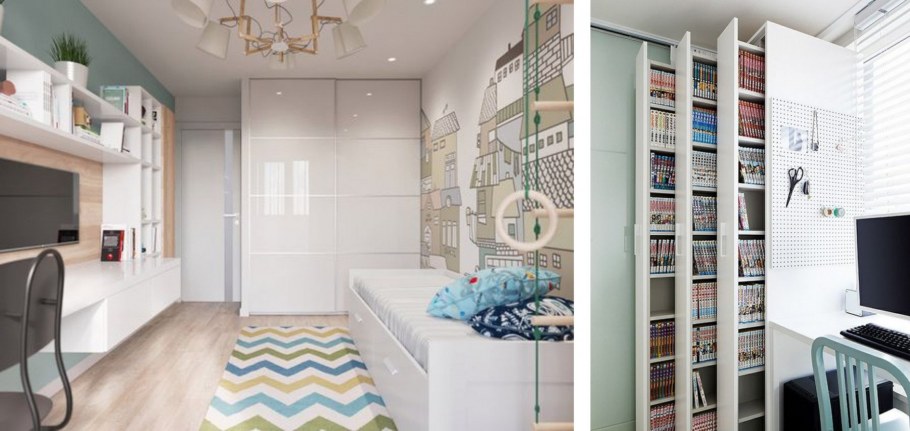 Узкая длинная детская