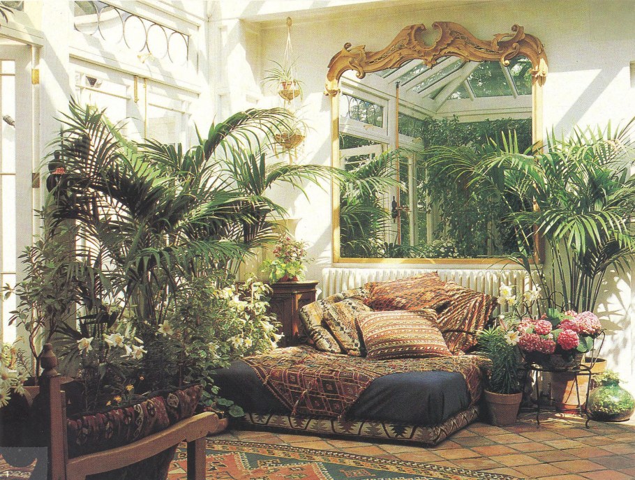 Зимний сад в спальне