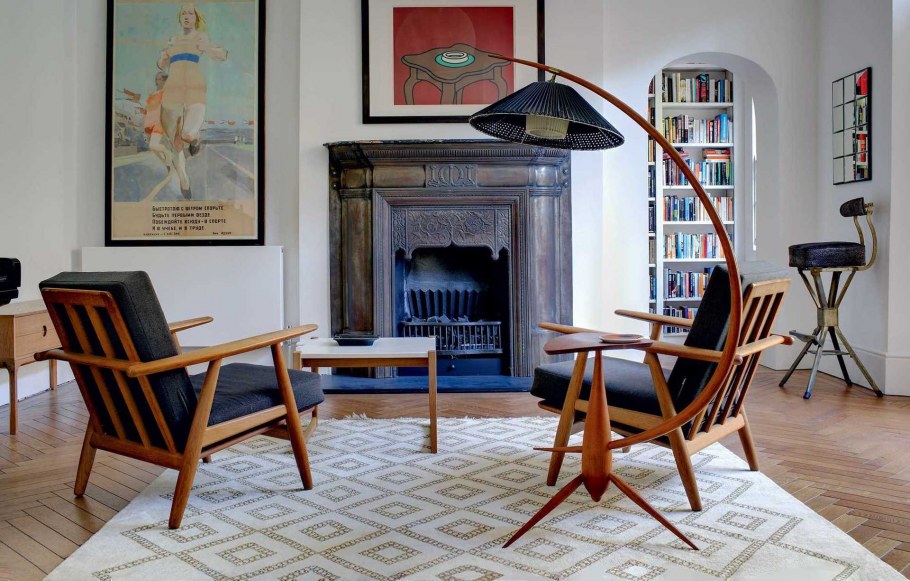 Интерьер в стиле шестидесятых