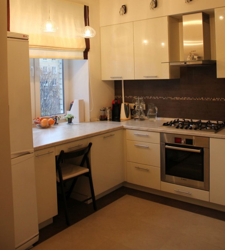 Встроенный холодильник в хрущевке